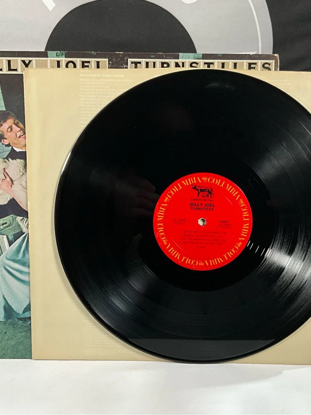 Billy Joel Record Lot - Glass Houses, 52nd Street & Turnstiles LPs - Picture 8 of 9